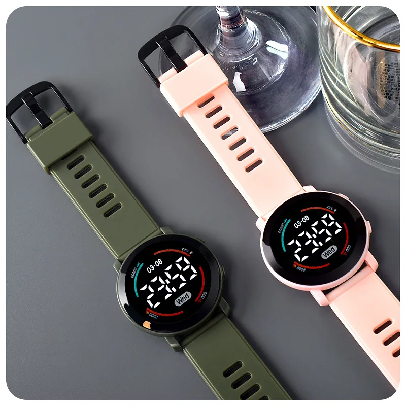Kids Educational Watch - 패션 남아 여아 디지털 시계 만화