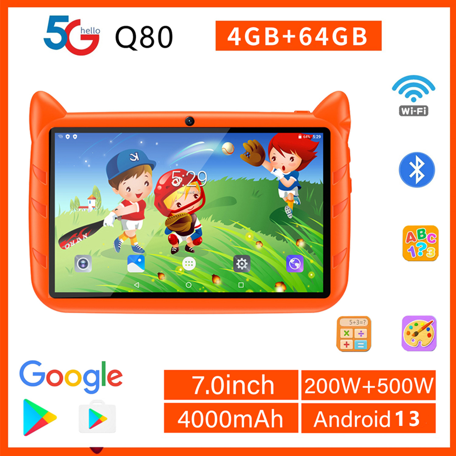 Japanese Kids Education - 새로운 5G WiFi 키즈 태블릿 7