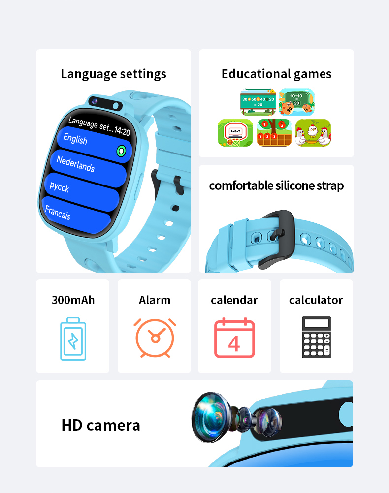 H10 뉴 키즈 게임 스마트워치 1.9인치 HD 대화면 - Kids Educational Watch 리뷰 및 가격