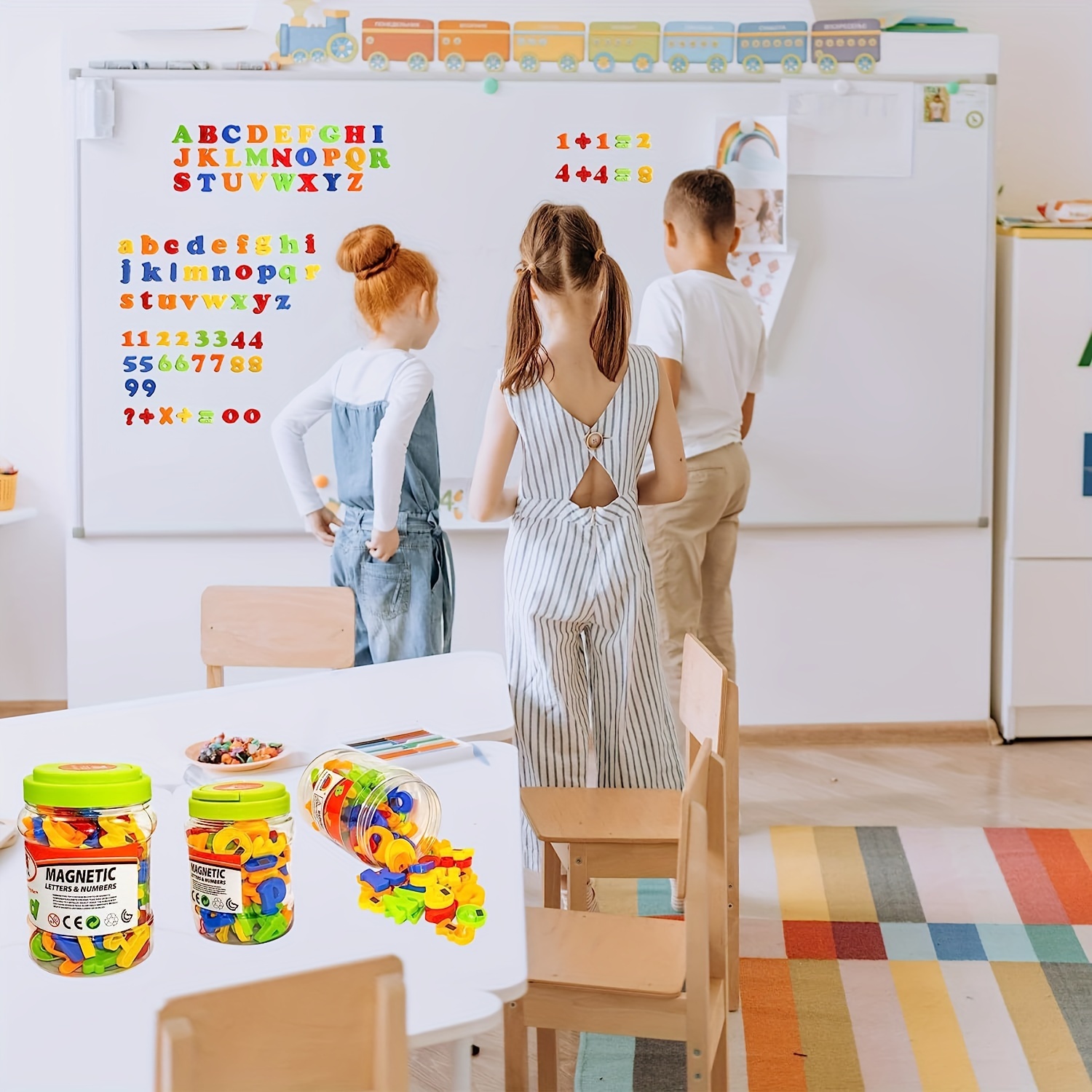78개 자석 글자 숫자 알파벳, 다채로운 ABC 123 - Kids Education Number 리뷰 및 가격