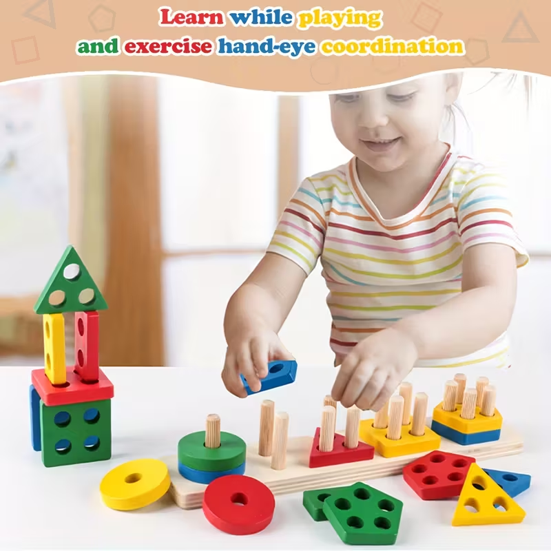 몬테소리 나무 게임 아기 장난감 퍼즐 기하학 교육 게임 - Kids Educational Game 2 리뷰 및 가격