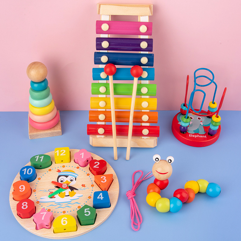 몬테소리 아기 장난감 어린이 3D 나무 퍼즐 조기 학습 - Kids Educational Songs 리뷰 및 가격
