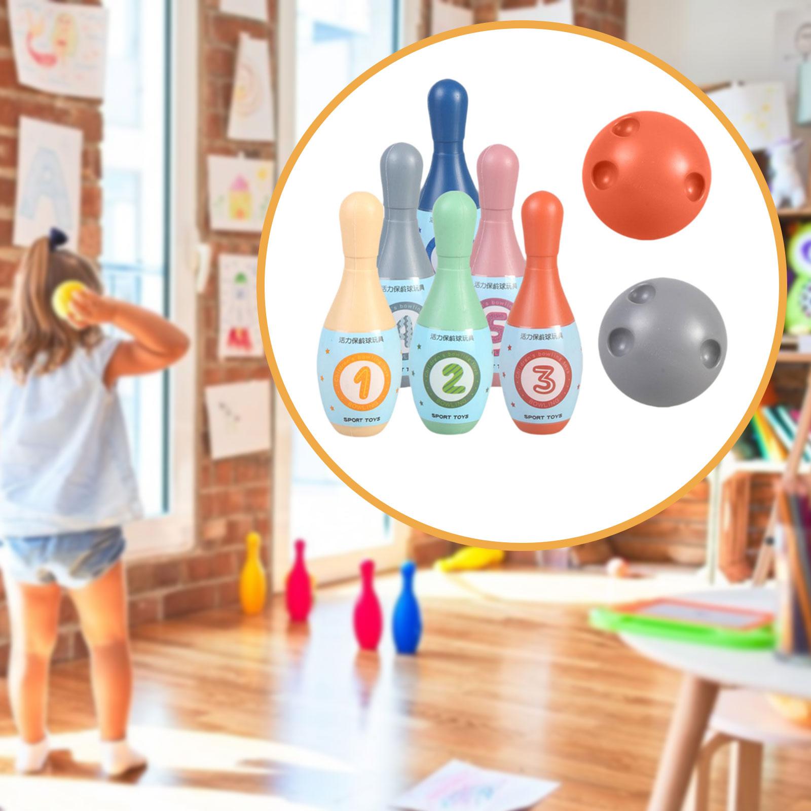 6개의 핀과 2개의 공이 포함된 가족 볼링 게임 어린이 - Kids Educational Game 2 리뷰 및 가격