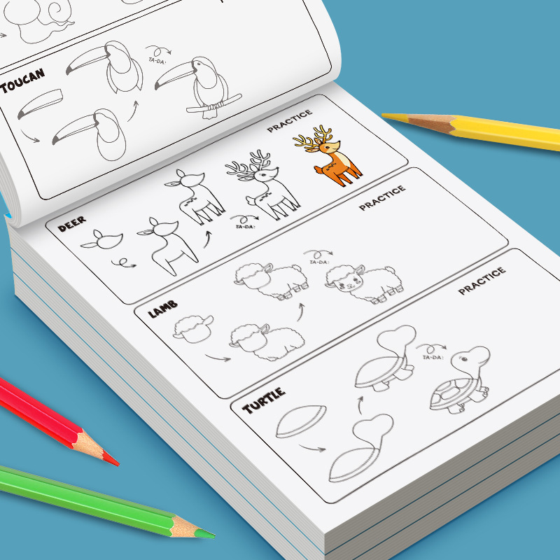 어린이를 위한 단계별 그림책 모든 것을 그리는 방법 배 - Kids Education Steps 리뷰 및 가격
