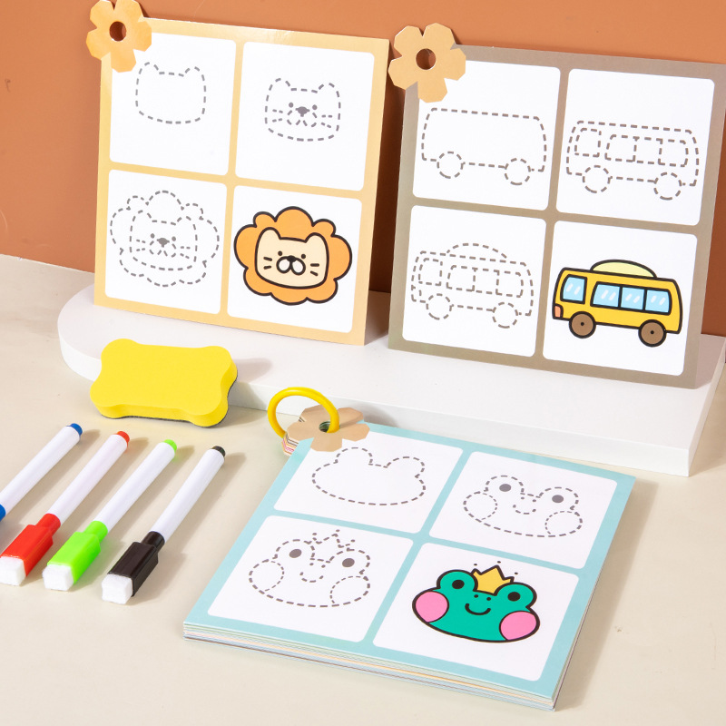 어린이 몬테소리 그리기 장난감 단계별 그리기 펜 제어  - Kids Education Steps 리뷰 및 가격