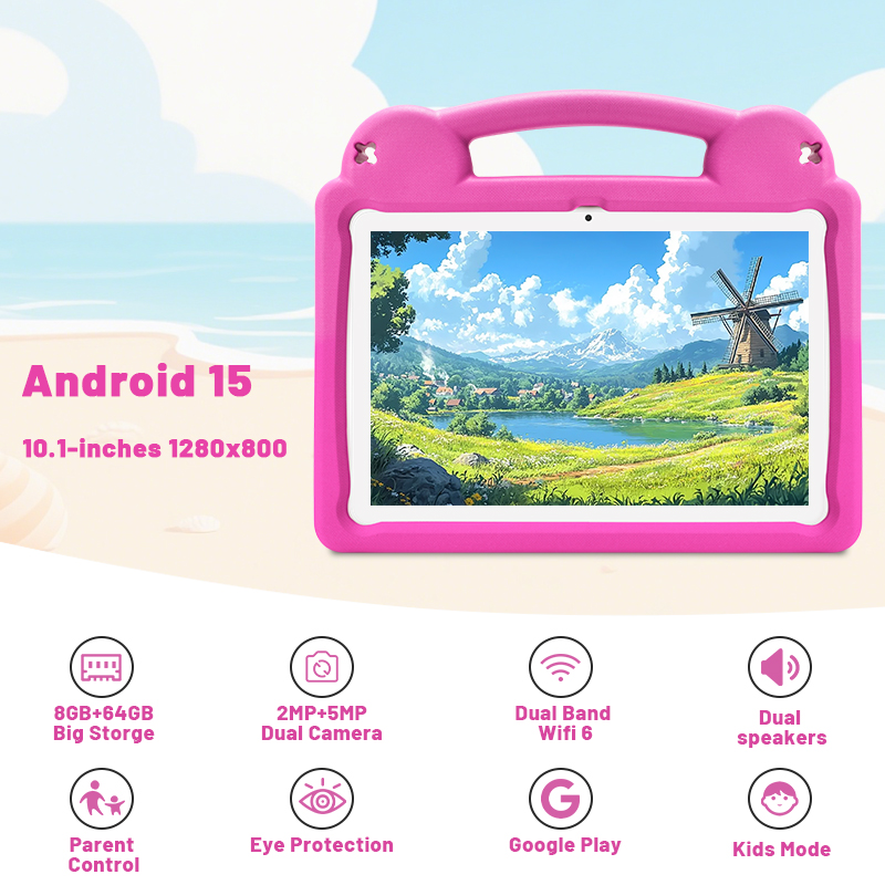 ANRY 안드로이드 15 키즈 태블릿 10.1인치 8G - Japanese Kids Education 리뷰 및 가격