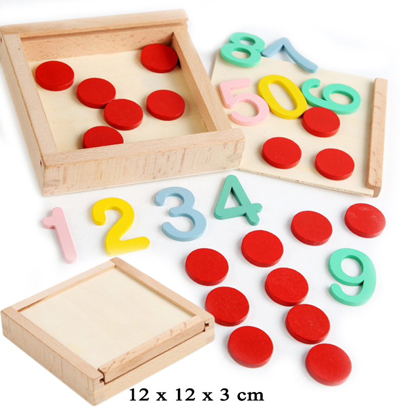 수학 몬테소리 나무 카운터 숫자 학습 장난감, 유치원  - Kids Education Number 리뷰 및 가격