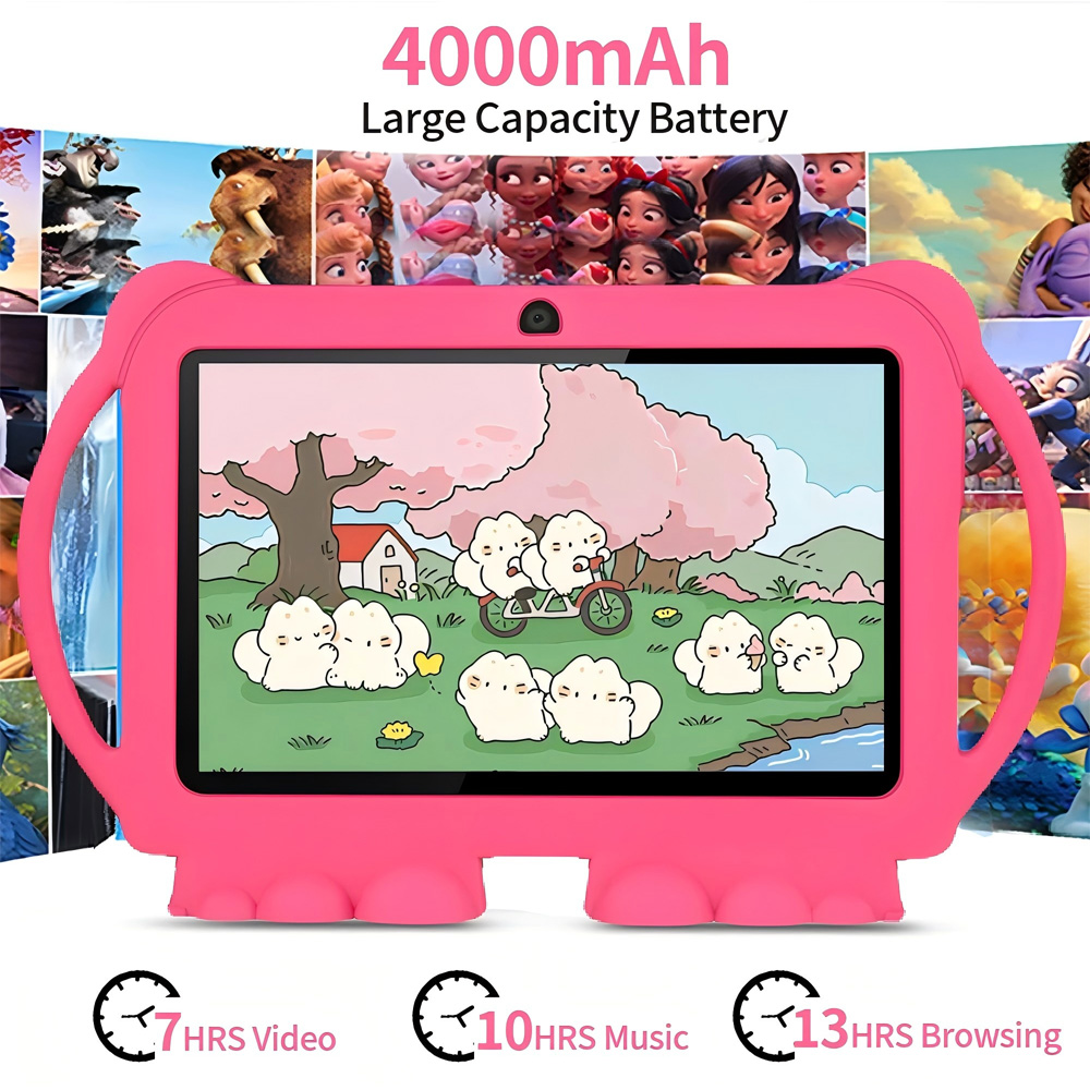 7인치 신형 안드로이드 어린이용 태블릿 쿼드 코어 4G - Japanese Kids Education 리뷰 및 가격